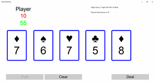 Atlas Video Poker screenshot 1