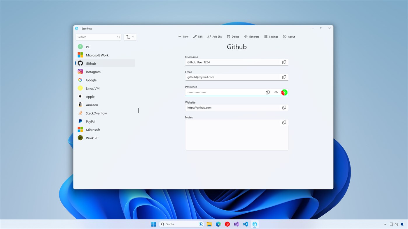 #2. Ease Pass (Windows) De: Julius Kirsch