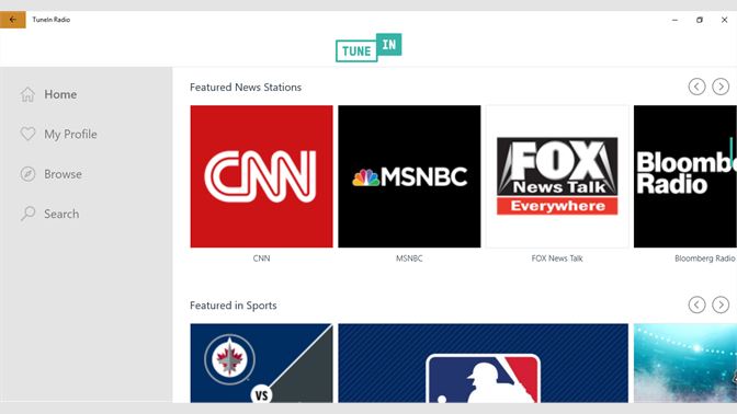 Get Tunein Radio Microsoft Store