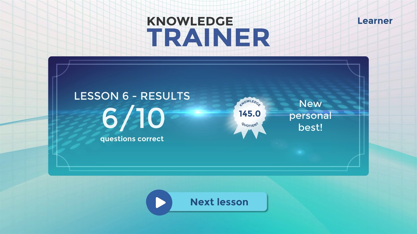 #4. Trivia: Knowledge Trainer - the Quiz Game (Windows) 由: the binary family