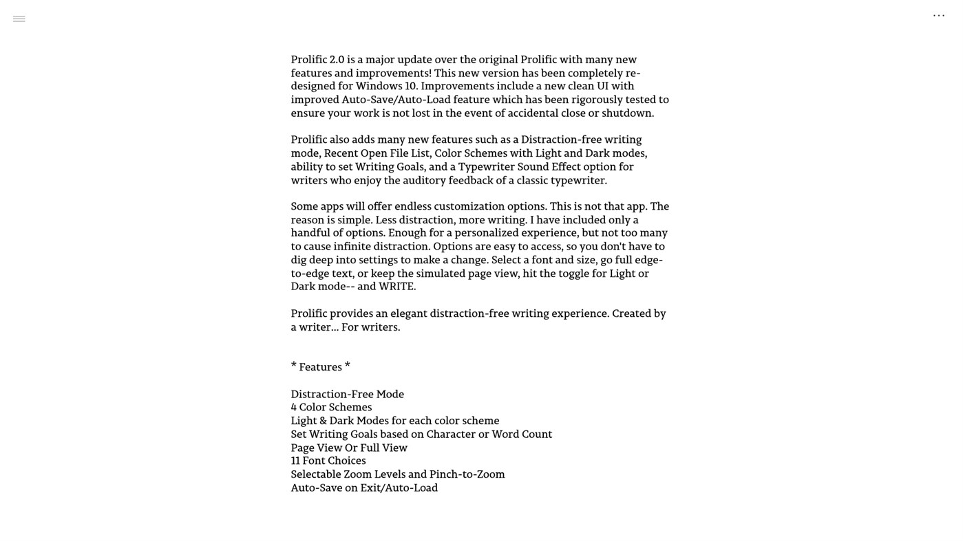 #8. Prolific (Windows) Ved: Rebel Ware