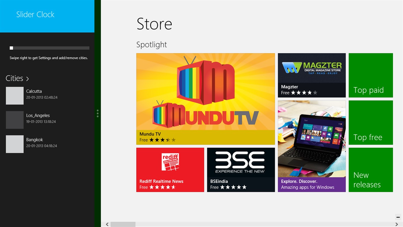 #3. Slider Clock (Windows) โดย: ‪kevinjaku‬