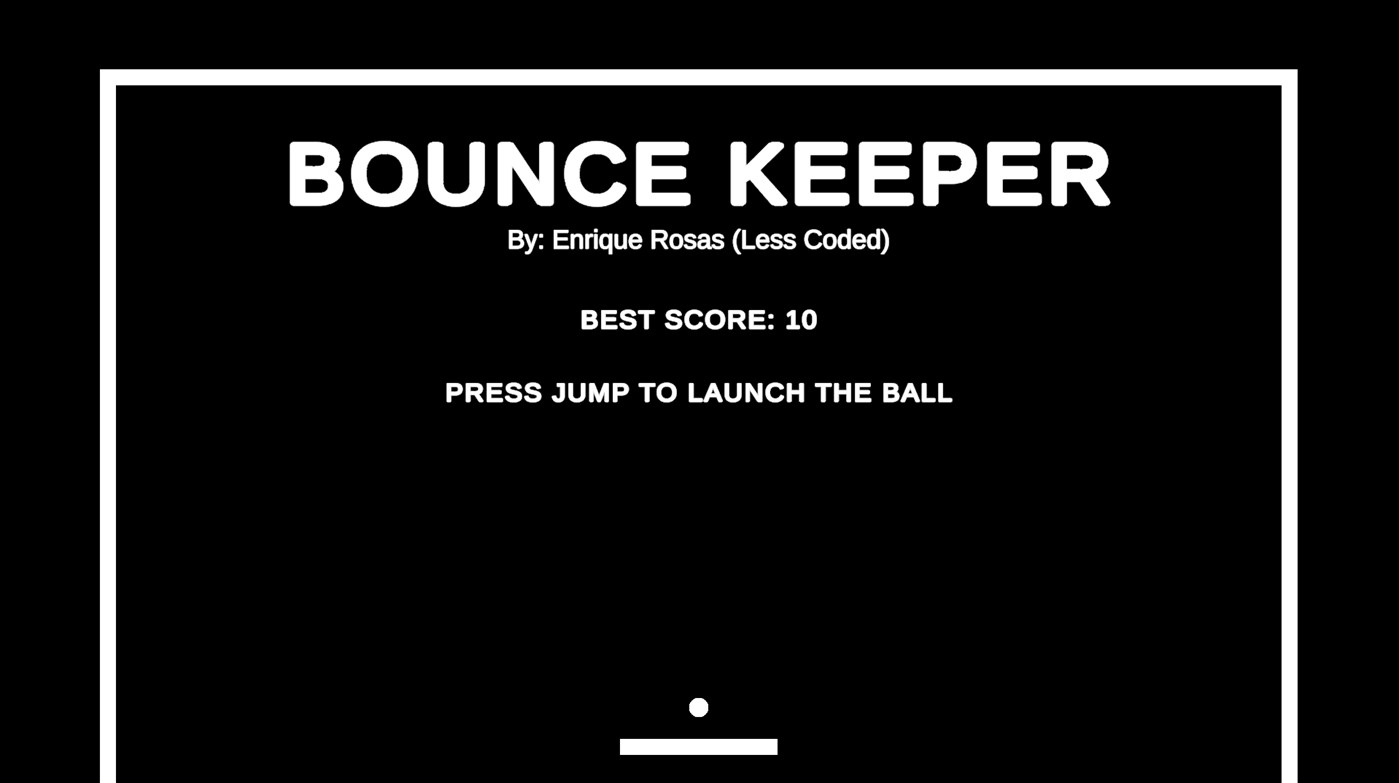 #1. Bounce Keeper (Windows) بواسطة: Less Coded