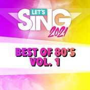 Let's Sing 2021 - Best of 80's Vol. 1 Song Pack