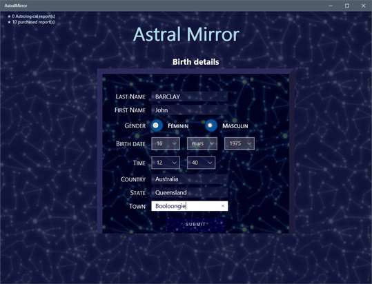 Astral Mirror screenshot 1