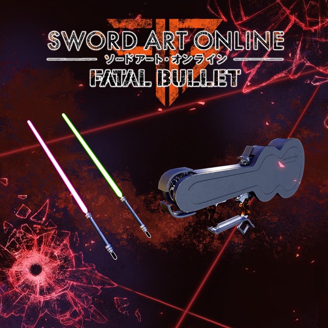 SAO: FATAL BULLET Guitar Rocket Launcher and Photon Sword Pack