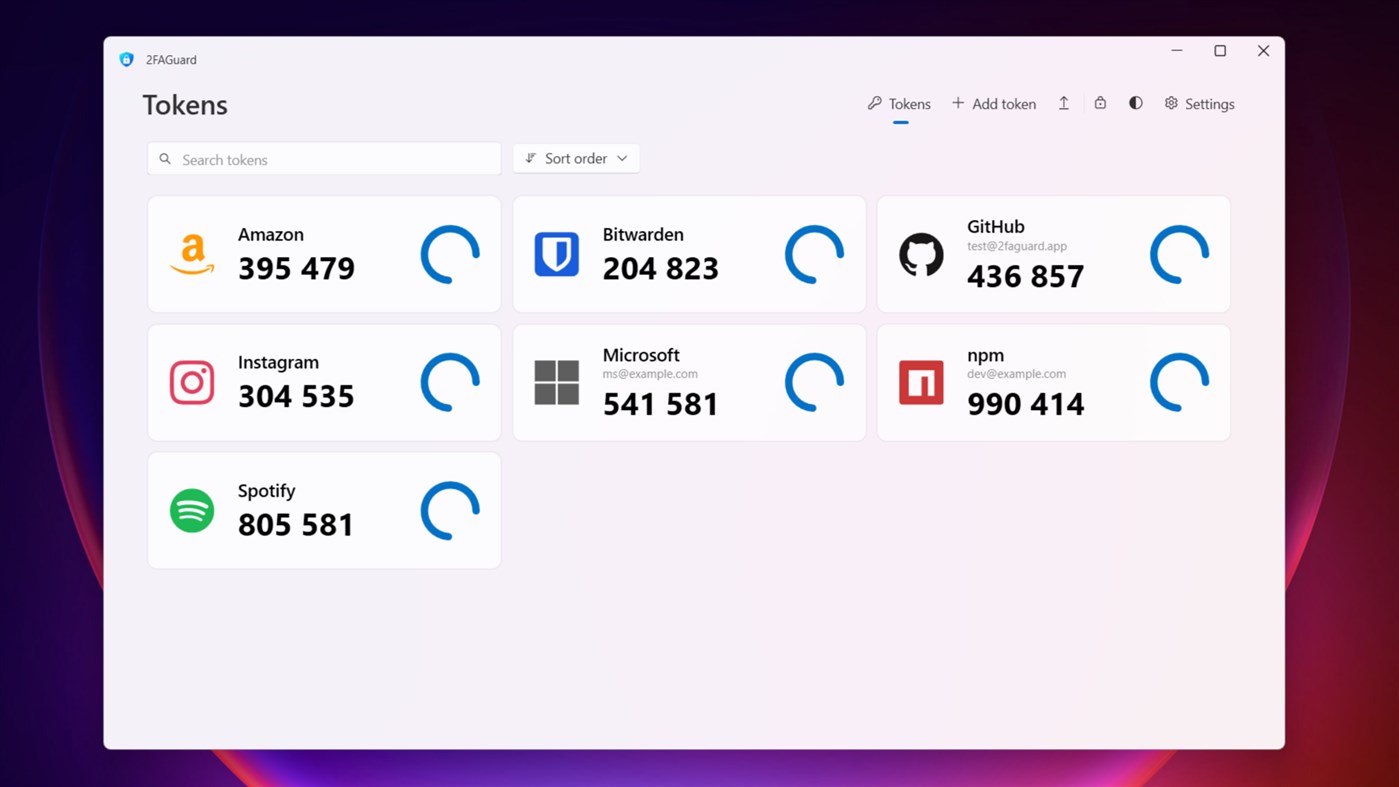 #1. 2FAGuard (Windows) 由: Timo Kössler