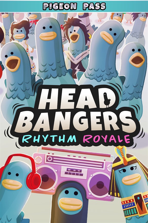 Headbangers: Rhythm Royale - Pigeon Pass Xbox Series X|S and Xbox One cover art