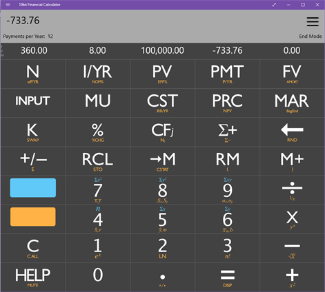 10bii Financial Calculator Screenshots 1