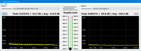 Audio Input Noise Measurer Screenshots 1