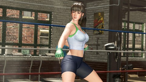 DOA6 香汗淋漓！訓練服 瞳