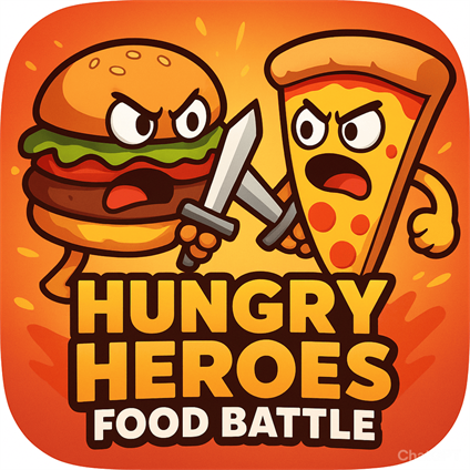 Hungry Heroes Food Battle Game