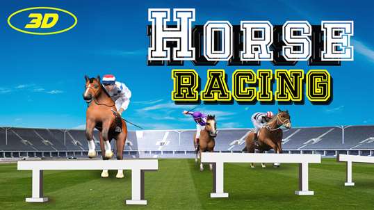 Horse Racing 3D 2015 screenshot 1