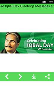 Muhammad Iqbal Day Greetings Messages and Images screenshot 3