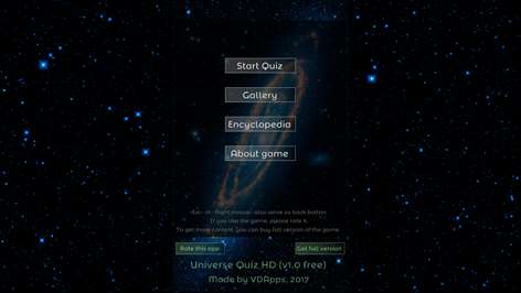 Universe Quiz HD Screenshots 1