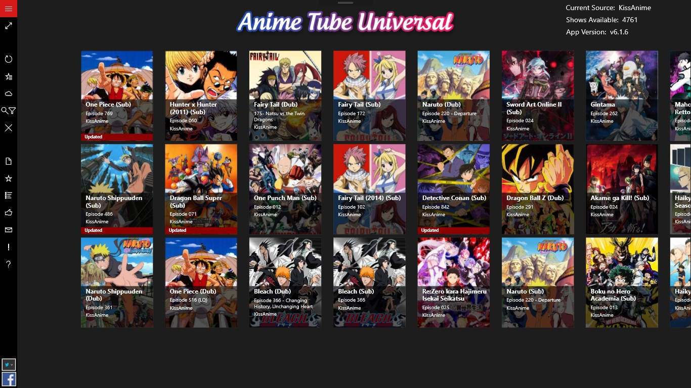 Anime Tube Universal for Windows 10