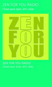 ZEN FOR YOU RADIO screenshot 2