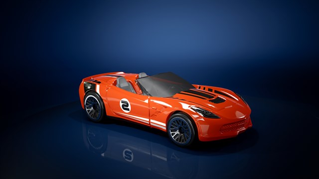 HOT WHEELS - Corvette Stingray Convertible 2014 - Xbox Series X|S screenshot 1