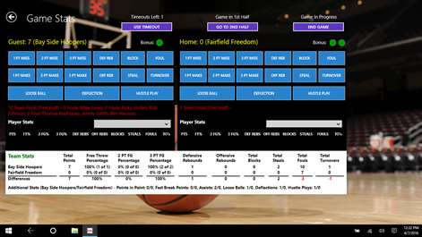CTG Hoops Tracker Screenshots 1