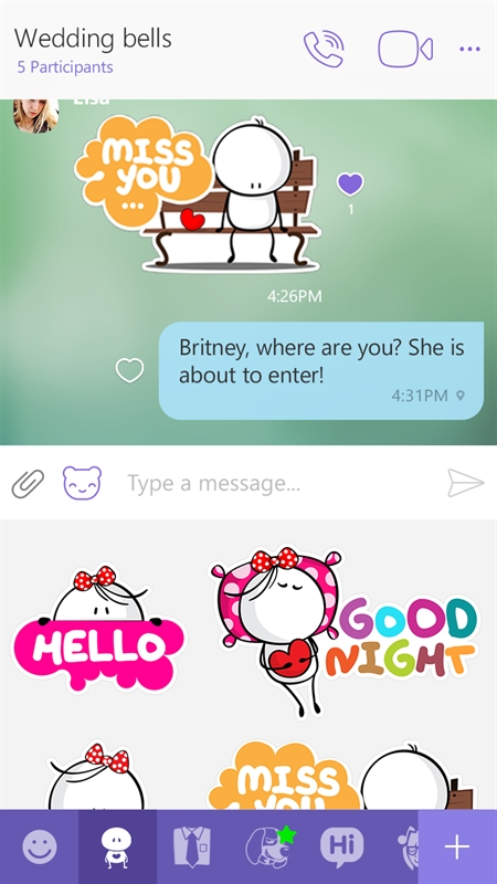 Viber Screenshot