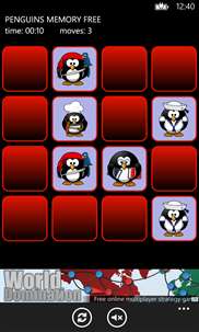 Penguins Memory Free screenshot 2