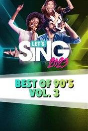 Let's Sing 2023 Best of 90's Vol. 3 Song Pack