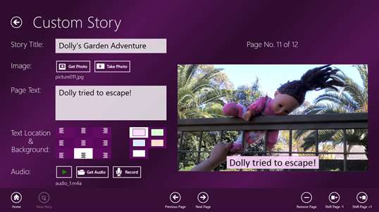 Kids Story Builder screenshot 2