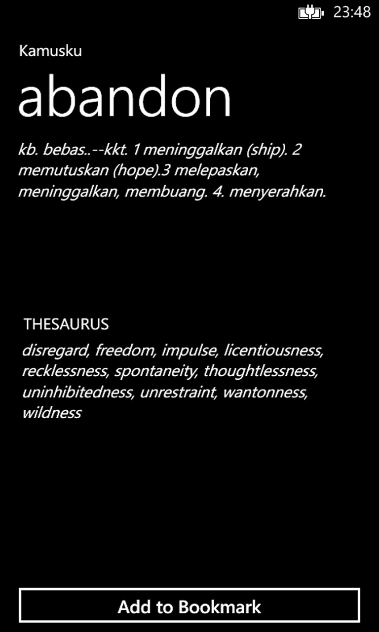 Imágen 4 Kamusku (English - Indonesian Dictionary) windows