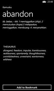 Kamusku (English - Indonesian Dictionary) screenshot 4