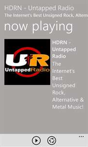 HDRN - Untapped Radio screenshot 1