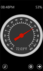 GPS Thermometer Free screenshot 4