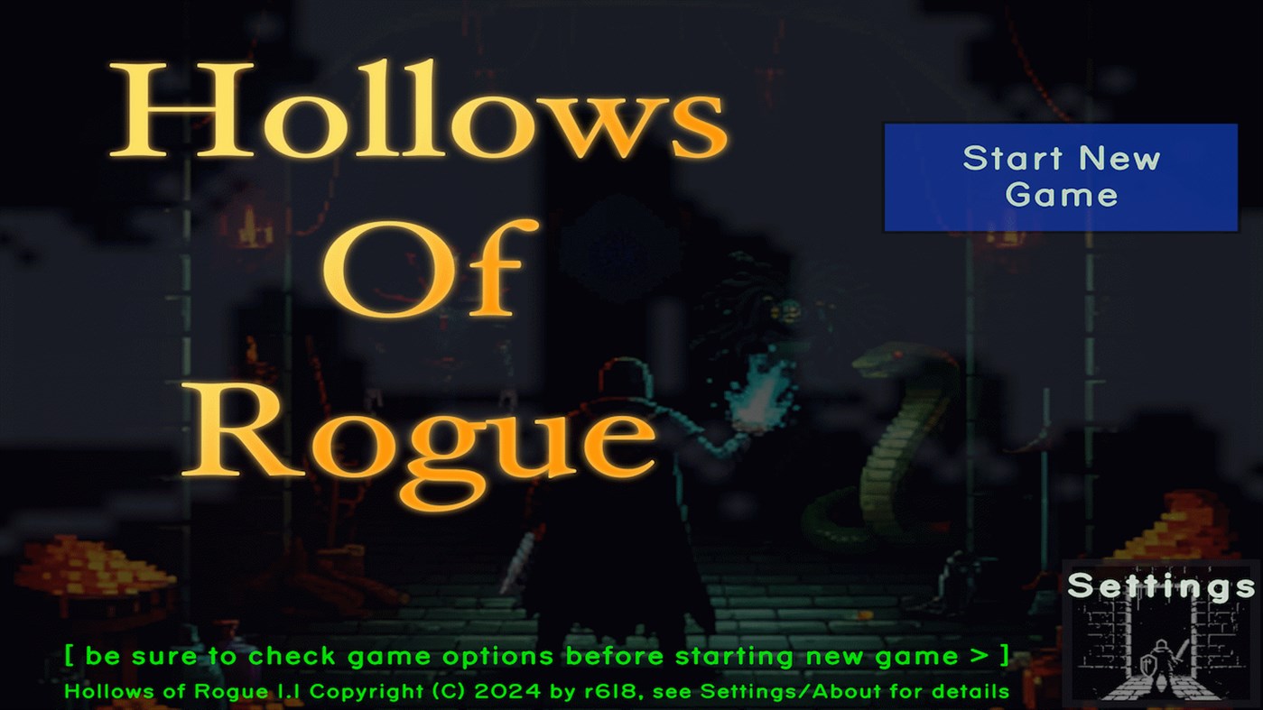 #1. Hollows Of Rogue (Windows) 由: Martin Cvengroš