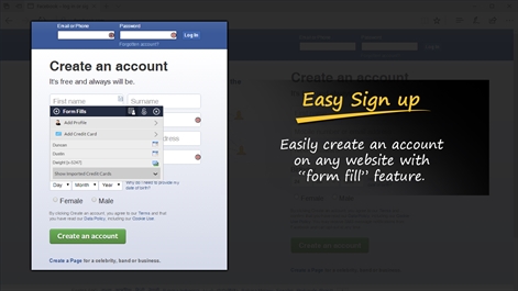 Advance Password Manager Screenshot