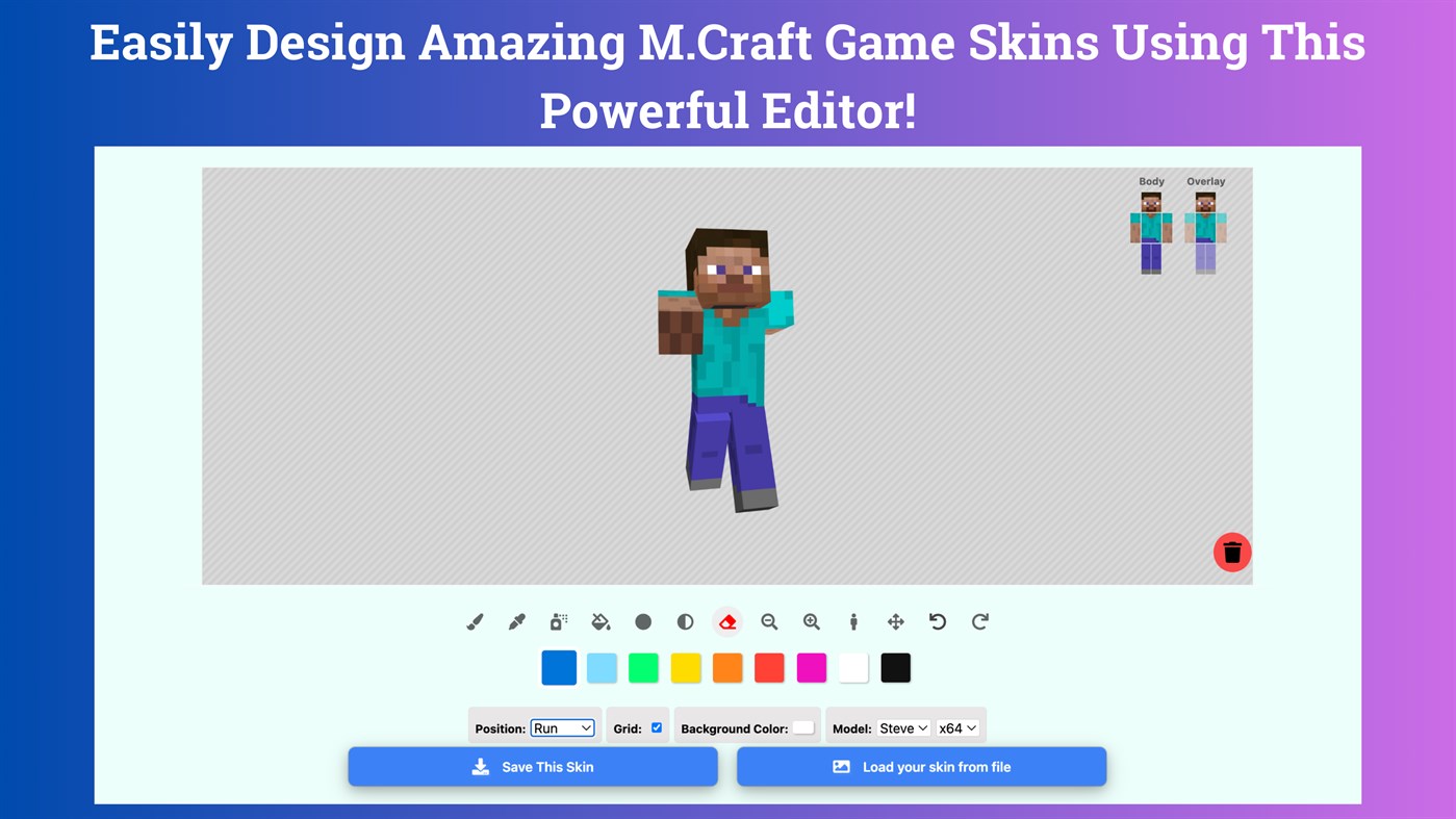 #1. Skin Editor (Windows) Oleh: CodeRobo.org