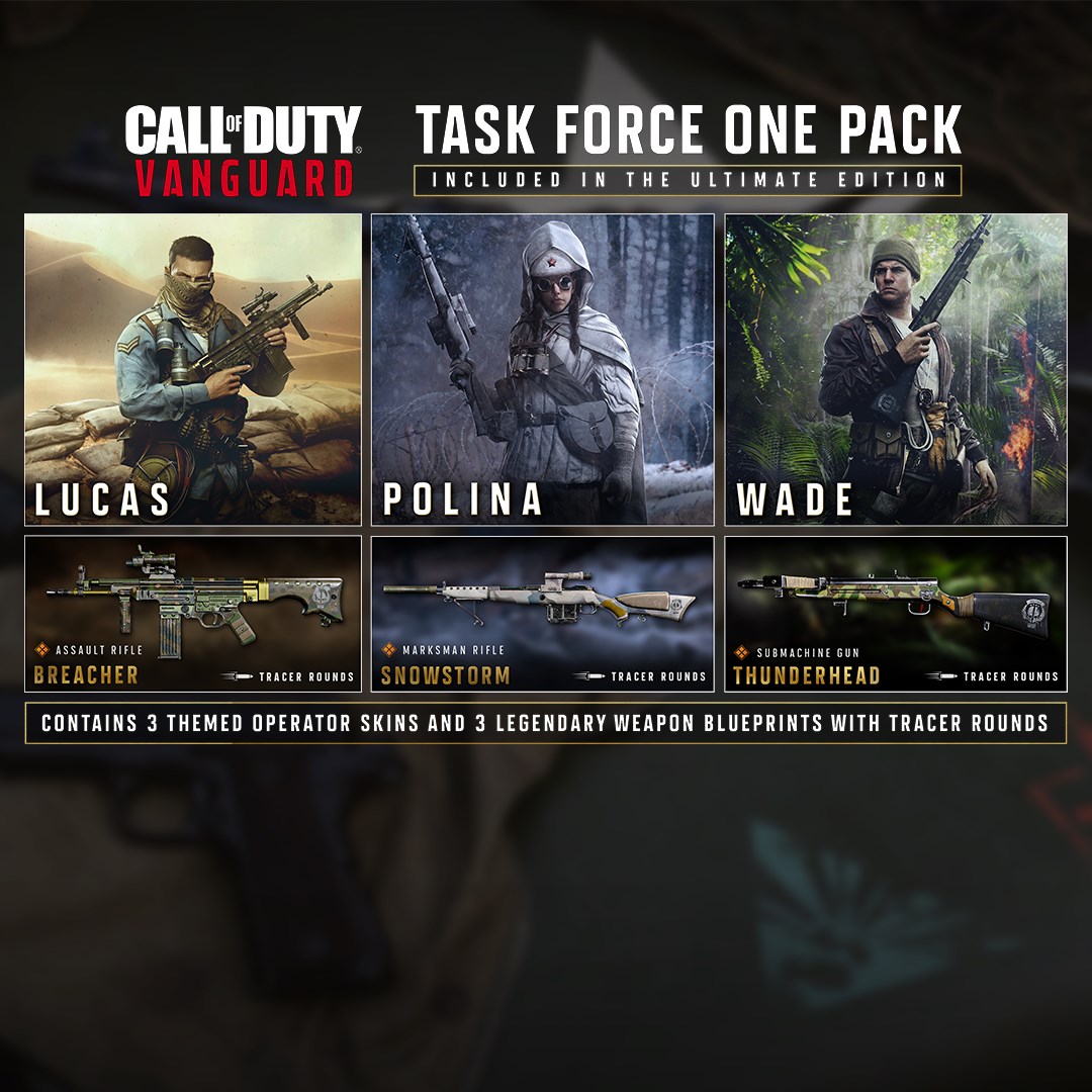 Call of Duty®: Vanguard - Task Force One Paketi