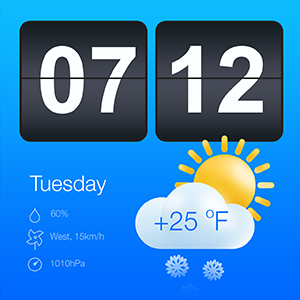 World Weather Live & Clock Widget - Free download and install on ...