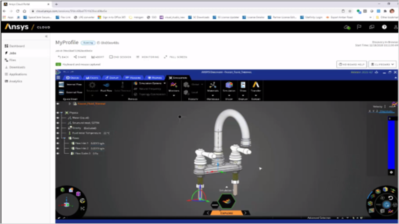 Snapshot 7 of Ansys Cloud - Contact Me