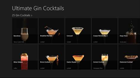 25 Ultimate Gin Cocktails Screenshots 1
