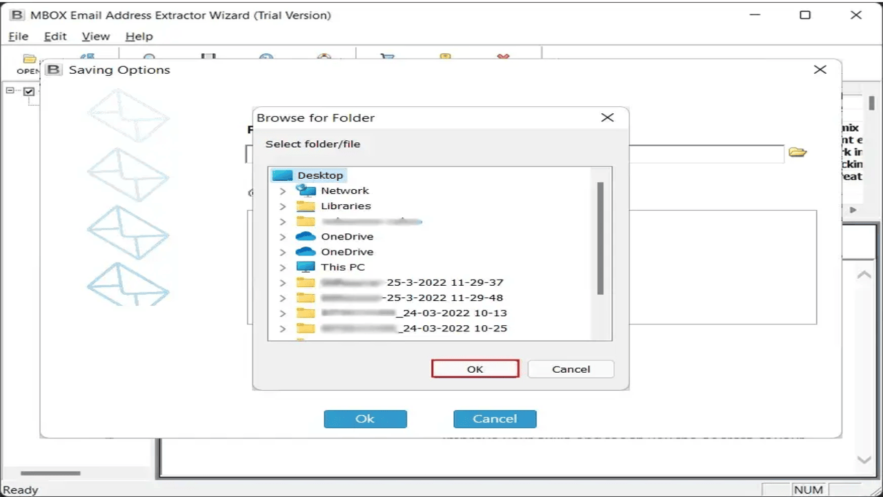 Snapshot 4 of BitRecover Apple Mail Email Address Extractor