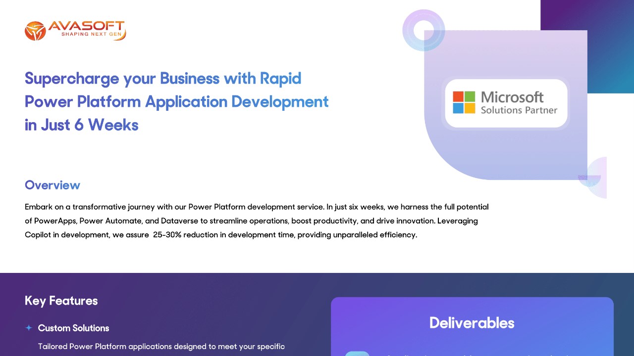Snapshot 1 of Rapid Power Platform Application Development