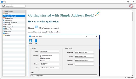 Simple Address Book screenshot 4