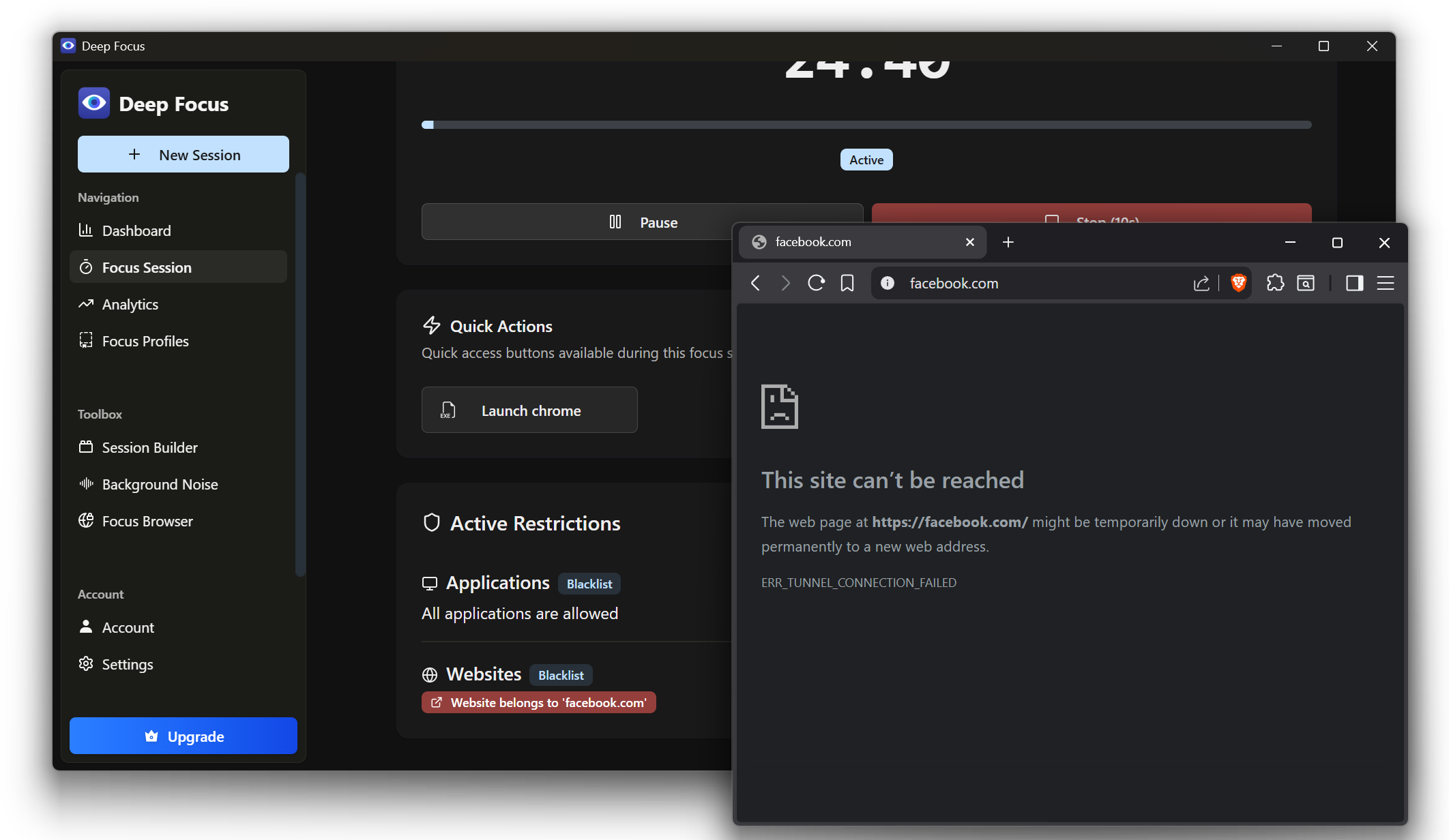 Deep Focus – Block Distractions & Stay Productive screenshot