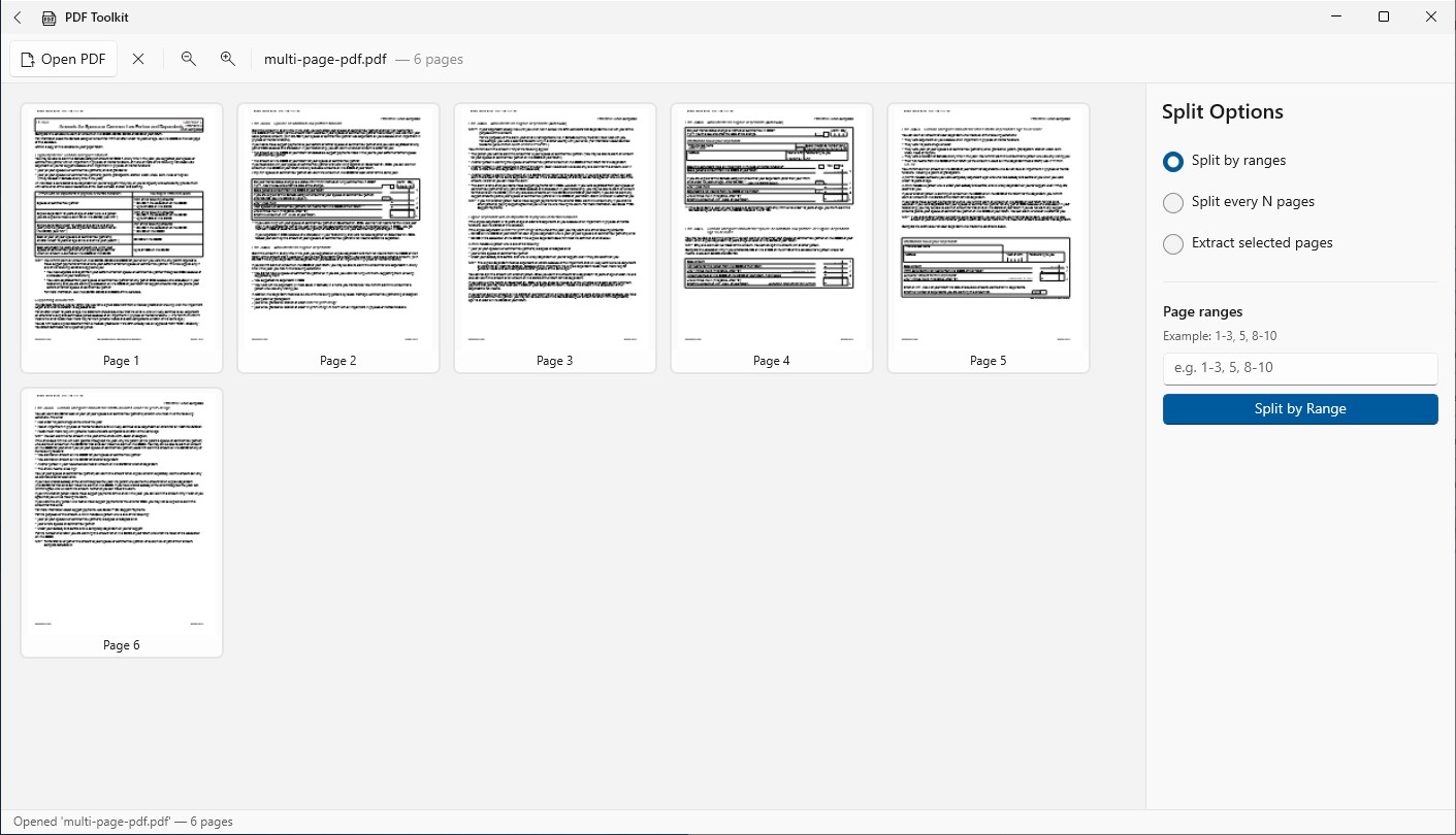 PDF Toolkit - Merge, Split & Organize PDFs Offline screenshot 3