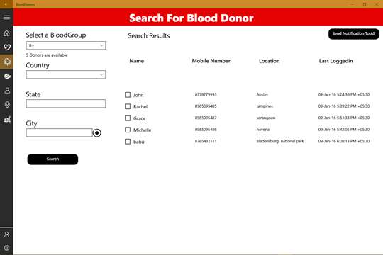 Donate Blood screenshot 3