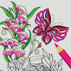 Abstract Coloring Book
