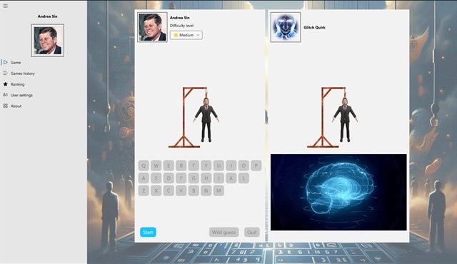 Hangman AI Challenge screenshot 3
