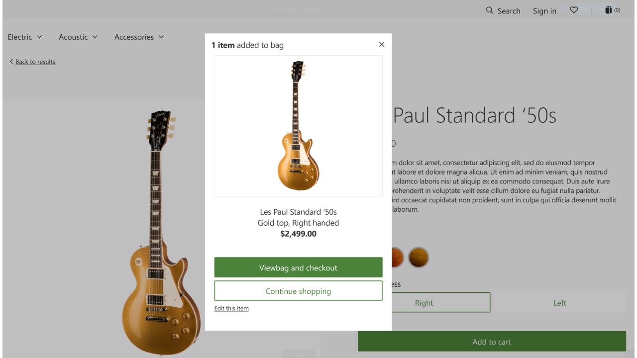 Snapshot 3 of Experlogix CPQ for Dynamics 365 Commerce