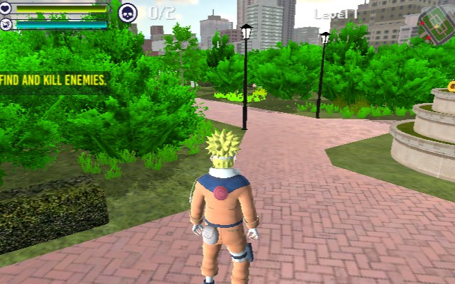 Naruto 3D Game Play