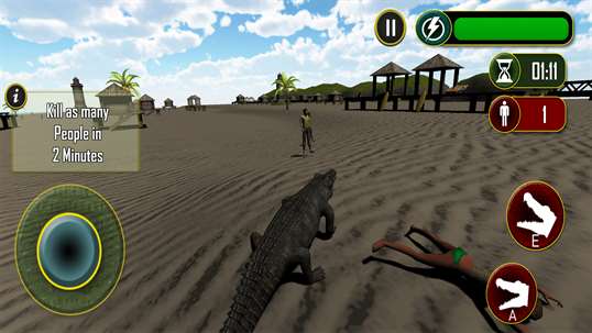 Wild Crocodile Attack Sim 2019 screenshot 4