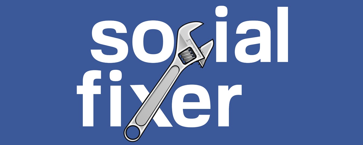 Social Fixer for Facebook marquee promo image